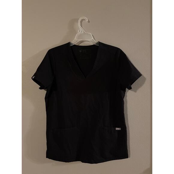 Black figs casma scrub top size medium - Picture 1 of 4